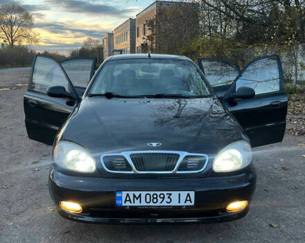 Деу Ланос 2007 у Черняхове на Automoto.ua Чорний Деу Ланос, об'ємом двигуна 1.5 л та пробігом 113 тис. км за 2700 $, фото 11 на Automoto.ua