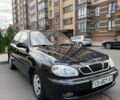 Черный Дэу Ланос, объемом двигателя 1.5 л и пробегом 221 тыс. км за 2899 $, фото 1 на Automoto.ua