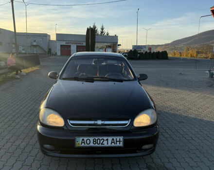 Черный Дэу Ланос, объемом двигателя 1.5 л и пробегом 300 тыс. км за 1900 $, фото 1 на Automoto.ua