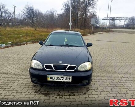 Черный Дэу Ланос, объемом двигателя 1.6 л и пробегом 200 тыс. км за 1600 $, фото 5 на Automoto.ua