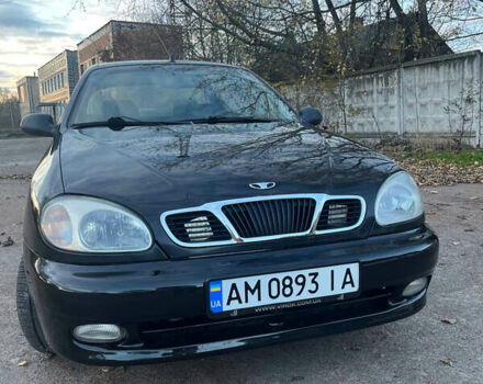 Деу Ланос 2007 у Черняхове на Automoto.ua Чорний Деу Ланос, об'ємом двигуна 1.5 л та пробігом 113 тис. км за 2700 $, фото 5 на Automoto.ua