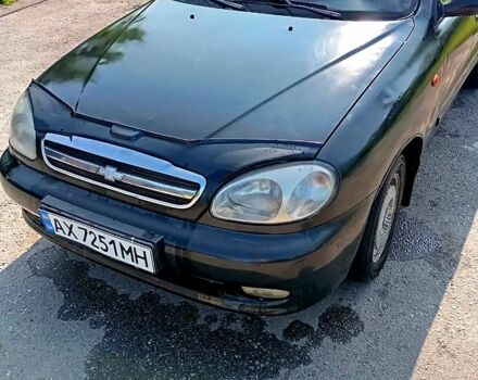 Черный Дэу Ланос, объемом двигателя 1.5 л и пробегом 253 тыс. км за 2300 $, фото 3 на Automoto.ua