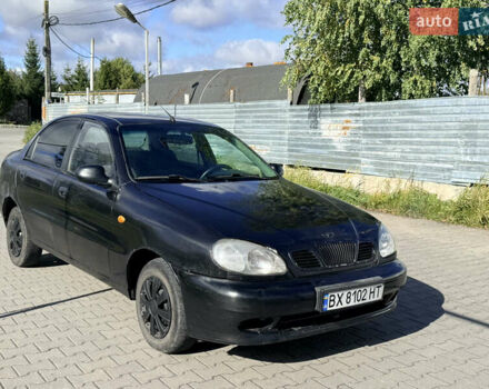 Чорний Деу Ланос, об'ємом двигуна 1.5 л та пробігом 190 тис. км за 1550 $, фото 4 на Automoto.ua