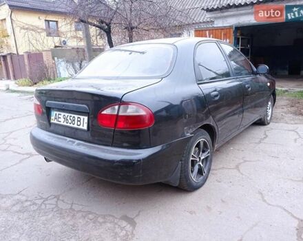 Черный Дэу Ланос, объемом двигателя 1.5 л и пробегом 141 тыс. км за 1700 $, фото 3 на Automoto.ua