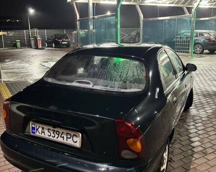 Черный Дэу Ланос, объемом двигателя 1.5 л и пробегом 210 тыс. км за 2199 $, фото 6 на Automoto.ua