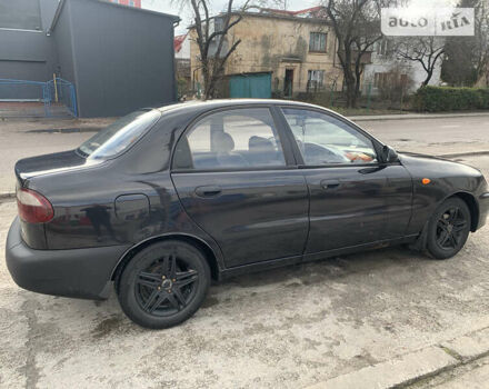 Черный Дэу Ланос, объемом двигателя 1.5 л и пробегом 280 тыс. км за 1300 $, фото 3 на Automoto.ua