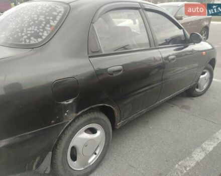 Черный Дэу Ланос, объемом двигателя 1.5 л и пробегом 142 тыс. км за 1500 $, фото 4 на Automoto.ua