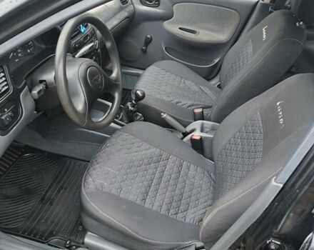 Черный Дэу Ланос, объемом двигателя 1.5 л и пробегом 158 тыс. км за 1250 $, фото 6 на Automoto.ua