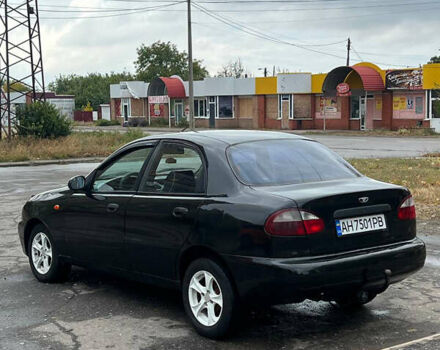 Дэу Ланос 2007 в Краматорске на Automoto.ua Черный Дэу Ланос, объемом двигателя 1.5 л и пробегом 150 тыс. км за 2100 $, фото 4 на Automoto.ua