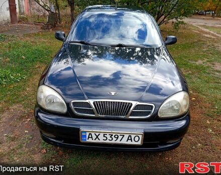 Черный Дэу Ланос, объемом двигателя 1.5 л и пробегом 337 тыс. км за 3000 $, фото 2 на Automoto.ua