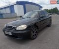 Черный Дэу Ланос, объемом двигателя 1.5 л и пробегом 141 тыс. км за 1600 $, фото 1 на Automoto.ua