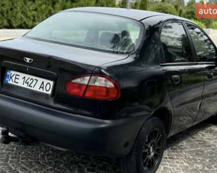 Черный Дэу Ланос, объемом двигателя 1.5 л и пробегом 233 тыс. км за 2200 $, фото 3 на Automoto.ua