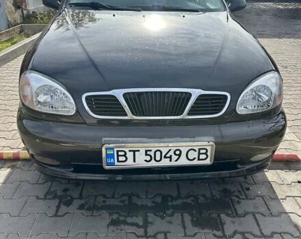 Чорний Деу Ланос, об'ємом двигуна 1.5 л та пробігом 230 тис. км за 3000 $, фото 1 на Automoto.ua