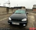 Черный Дэу Ланос, объемом двигателя 1.3 л и пробегом 300 тыс. км за 1500 $, фото 1 на Automoto.ua
