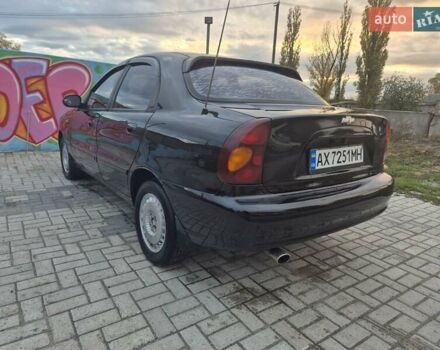 Деу Ланос 2007 у Новомосковске на Automoto.ua Чорний Деу Ланос, об'ємом двигуна 1.5 л та пробігом 252 тис. км за 2500 $, фото 5 на Automoto.ua