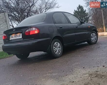 Чорний Деу Ланос, об'ємом двигуна 1.5 л та пробігом 123 тис. км за 2200 $, фото 3 на Automoto.ua