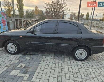 Деу Ланос 2007 у Новомосковске на Automoto.ua Чорний Деу Ланос, об'ємом двигуна 1.5 л та пробігом 252 тис. км за 2500 $, фото 6 на Automoto.ua
