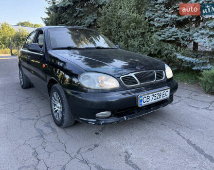 Черный Дэу Ланос, объемом двигателя 1.5 л и пробегом 200 тыс. км за 1450 $, фото 15 на Automoto.ua