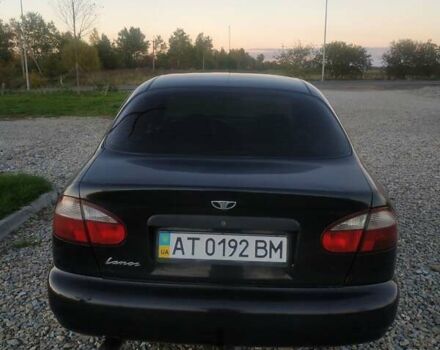 Черный Дэу Ланос, объемом двигателя 1.4 л и пробегом 140 тыс. км за 2200 $, фото 2 на Automoto.ua