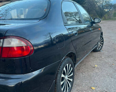 Деу Ланос 2007 у Черняхове на Automoto.ua Чорний Деу Ланос, об'ємом двигуна 1.5 л та пробігом 113 тис. км за 2700 $, фото 3 на Automoto.ua