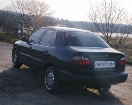 Черный Дэу Ланос, объемом двигателя 1.6 л и пробегом 200 тыс. км за 1499 $, фото 3 на Automoto.ua