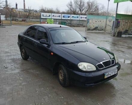 Черный Дэу Ланос, объемом двигателя 1.5 л и пробегом 195 тыс. км за 1900 $, фото 5 на Automoto.ua