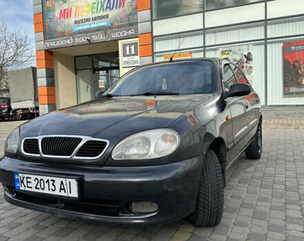 Чорний Деу Ланос, об'ємом двигуна 1.5 л та пробігом 181 тис. км за 1888 $, фото 1 на Automoto.ua