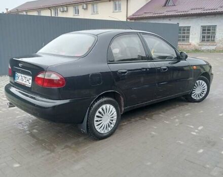 Черный Дэу Ланос, объемом двигателя 1.5 л и пробегом 224 тыс. км за 1499 $, фото 6 на Automoto.ua