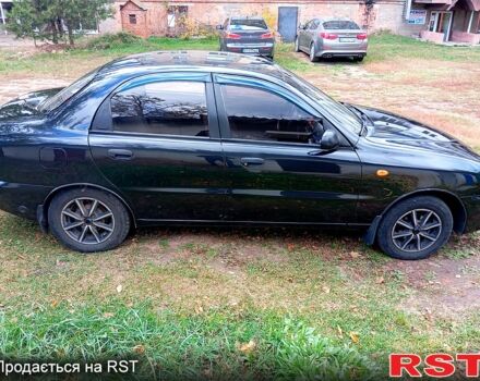 Черный Дэу Ланос, объемом двигателя 1.5 л и пробегом 337 тыс. км за 3000 $, фото 5 на Automoto.ua