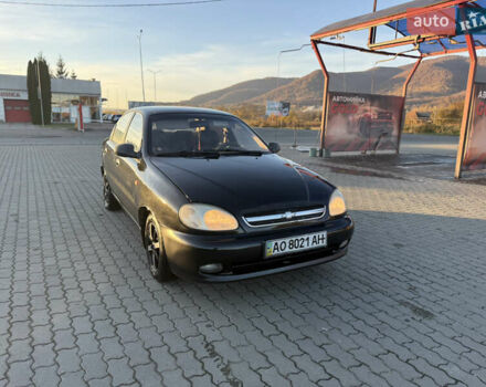 Чорний Деу Ланос, об'ємом двигуна 1.5 л та пробігом 300 тис. км за 1800 $, фото 1 на Automoto.ua