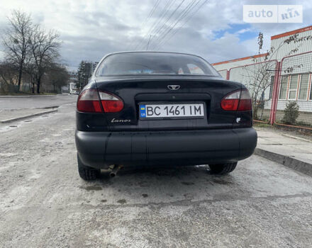 Черный Дэу Ланос, объемом двигателя 1.5 л и пробегом 280 тыс. км за 1300 $, фото 4 на Automoto.ua