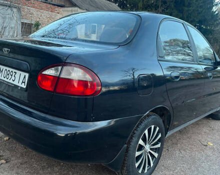 Деу Ланос 2007 у Черняхове на Automoto.ua Чорний Деу Ланос, об'ємом двигуна 1.5 л та пробігом 113 тис. км за 2700 $, фото 1 на Automoto.ua