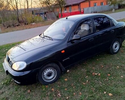 Чорний Деу Ланос, об'ємом двигуна 1.4 л та пробігом 87 тис. км за 2500 $, фото 1 на Automoto.ua