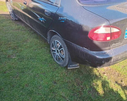 Чорний Деу Ланос, об'ємом двигуна 1.5 л та пробігом 136 тис. км за 2250 $, фото 5 на Automoto.ua