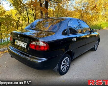 Дэу Ланос 2008 в Кривом Роге на Automoto.ua Черный Дэу Ланос, объемом двигателя 1.5 л и пробегом 105 тыс. км за 2700 $, фото 2 на Automoto.ua