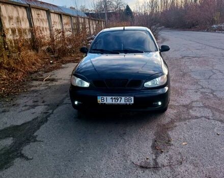 Чорний Деу Ланос, об'ємом двигуна 15 л та пробігом 211 тис. км за 3100 $, фото 7 на Automoto.ua