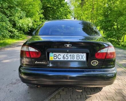 Черный Дэу Ланос, объемом двигателя 1.4 л и пробегом 165 тыс. км за 1450 $, фото 7 на Automoto.ua