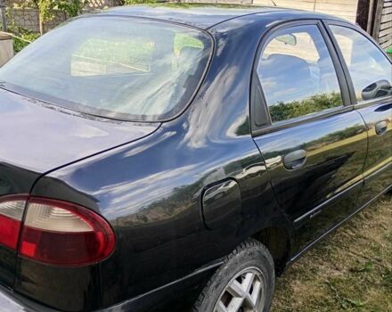 Черный Дэу Ланос, объемом двигателя 1.5 л и пробегом 171 тыс. км за 1600 $, фото 3 на Automoto.ua