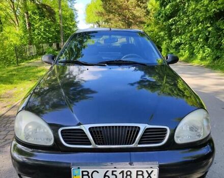 Черный Дэу Ланос, объемом двигателя 1.4 л и пробегом 165 тыс. км за 1450 $, фото 2 на Automoto.ua