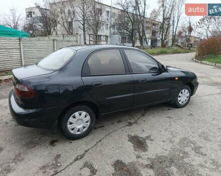 Черный Дэу Ланос, объемом двигателя 1.5 л и пробегом 240 тыс. км за 1800 $, фото 7 на Automoto.ua