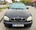 Черный Дэу Ланос, объемом двигателя 1.5 л и пробегом 210 тыс. км за 1500 $, фото 1 на Automoto.ua