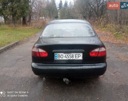 Чорний Деу Ланос, об'ємом двигуна 1.6 л та пробігом 230 тис. км за 1750 $, фото 6 на Automoto.ua
