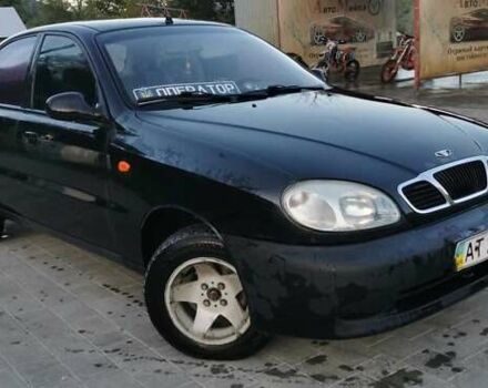 Черный Дэу Ланос, объемом двигателя 1.3 л и пробегом 160 тыс. км за 2000 $, фото 6 на Automoto.ua