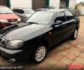 Черный Дэу Ланос, объемом двигателя 1.5 л и пробегом 175 тыс. км за 4000 $, фото 1 на Automoto.ua
