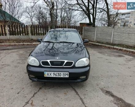 Черный Дэу Ланос, объемом двигателя 1.5 л и пробегом 240 тыс. км за 1800 $, фото 5 на Automoto.ua