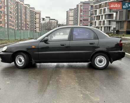 Черный Дэу Ланос, объемом двигателя 1.5 л и пробегом 128 тыс. км за 2999 $, фото 4 на Automoto.ua