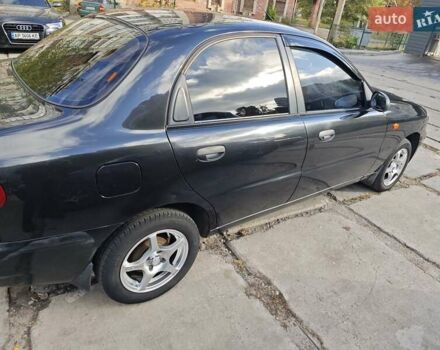 Деу Ланос 2008 у Запоріжжя на Automoto.ua Чорний Деу Ланос, об'ємом двигуна 1.5 л та пробігом 187 тис. км за 2350 $, фото 11 на Automoto.ua