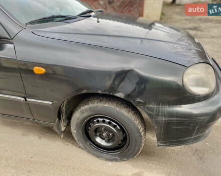 Дэу Ланос 2008 в Дубно на Automoto.ua Черный Дэу Ланос, объемом двигателя 1.4 л и пробегом 180 тыс. км за 1800 $, фото 3 на Automoto.ua