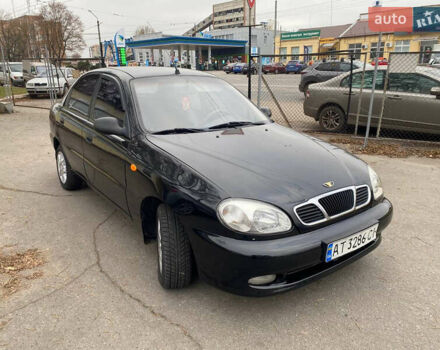 Черный Дэу Ланос, объемом двигателя 1.5 л и пробегом 231 тыс. км за 2900 $, фото 6 на Automoto.ua