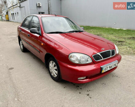 Черный Дэу Ланос, объемом двигателя 1.6 л и пробегом 156 тыс. км за 2400 $, фото 2 на Automoto.ua